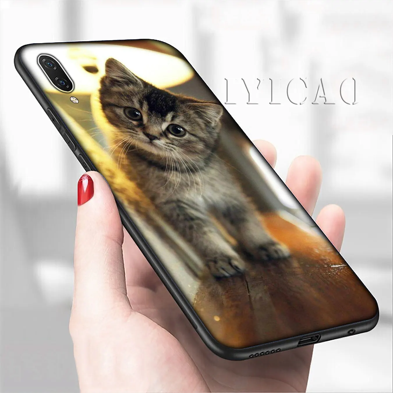 IYICAO кошки милый мягкий чехол для телефона Xiaomi mi 9 9T A3 PRO CC9 CC9E 8 A2 Lite A1 6 6X 5X f1 макс 3 |