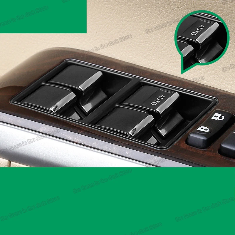 Кнопки управления окошком автомобиля Lsrtw2017 Abs хромированные для Toyota Camry 2012 2013 2014