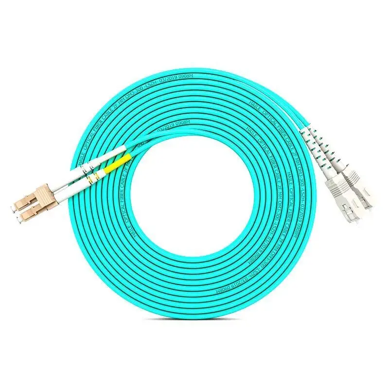 5PCS/lot SC/UPC-LC/UPC Fiber Optic Patch Cord MultiMode OM3 Optical Cable MM Multimode Duplex Jumper FTTH | Мобильные телефоны и