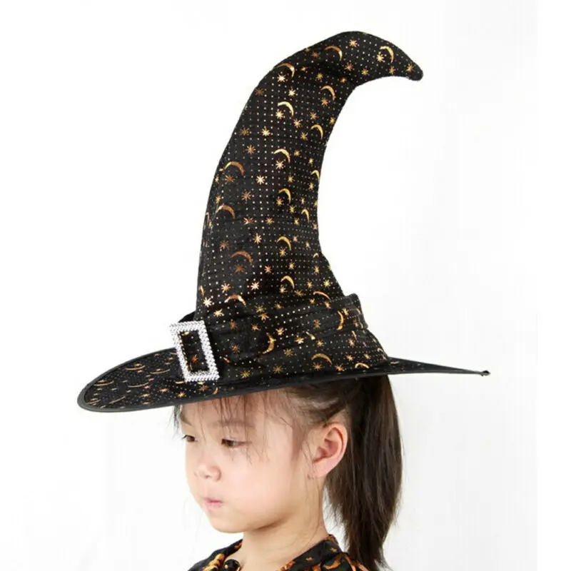 Хэллоуин Детские праздничные шапки Волшебная Кепка Для Взрослых женская шляпа