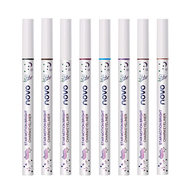 

1pcs Waterproof Liquid Eyeliner Pencil Long Lasting Quick Dry Blue Black White Green Eye Liner Pen Women Cosmetics Makeup Tools
