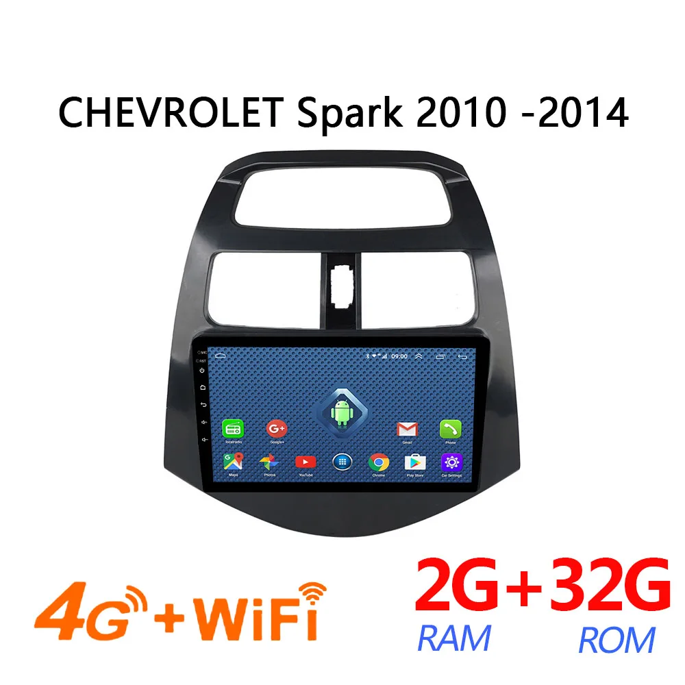 Автомагнитола для CHEVROLET Spark 2010 2012 2013 2014 4g full Netcom|Автомагнитолы| |