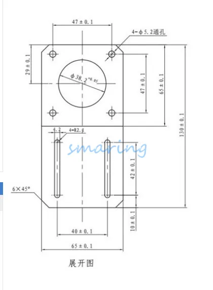 Кронштейн для мотора с высоким крутящим моментом металлический держатель