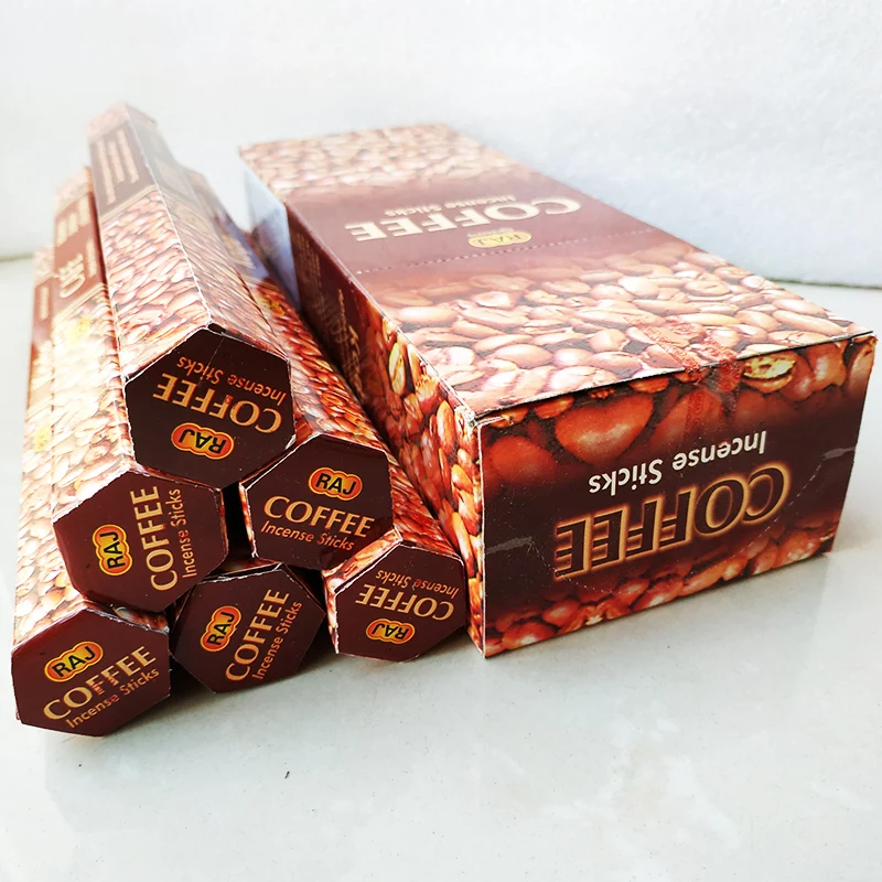 T одна маленькая коробка кофе ручной прокатки натуральные индийские палочки