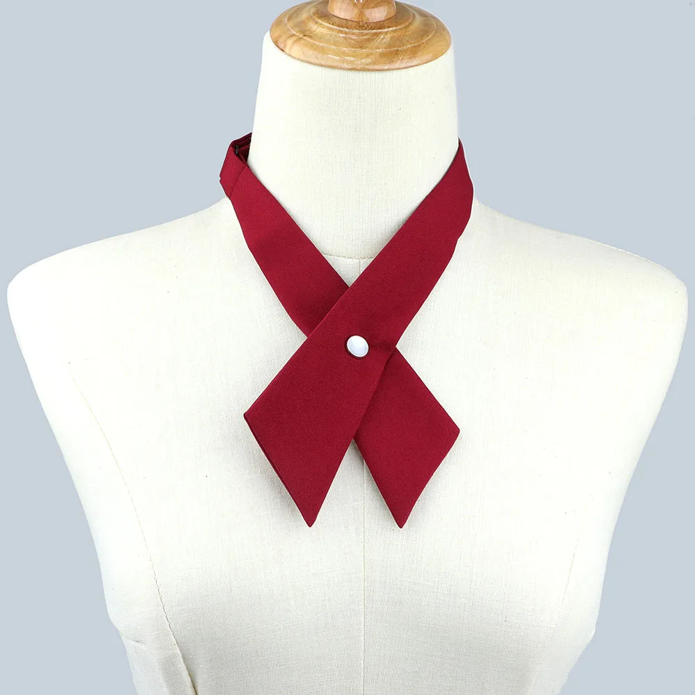 Женская простая шикарная элегантная застежка галстук бабочка воротник рубашка