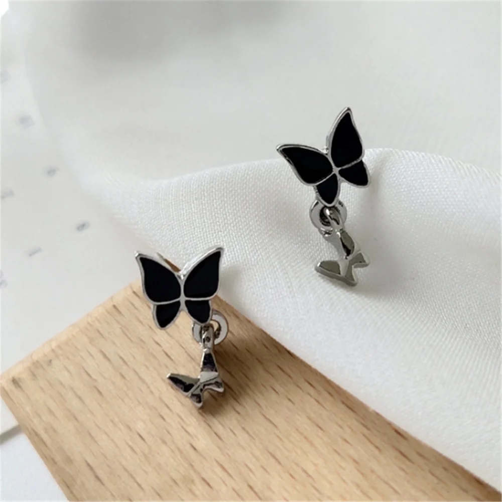 

Fashionable Simple Forest Butterfly Earrings Temperament Small Earrings Women's Holiday Gifts Jewelry Wholesale