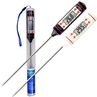 Электронный цифровой пищевой термометр, бытовой термометр с длинным щупом для измерения температуры пищи, торта, сладостей, фри, барбекю, мяса, 1 шт.