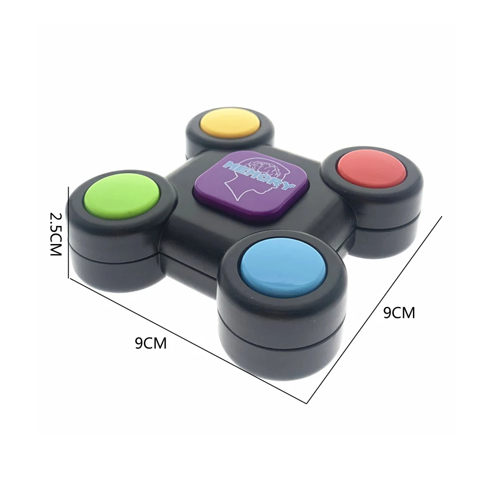 Детская игра головоломка памяти игровой консоли светодиодный светильник звука