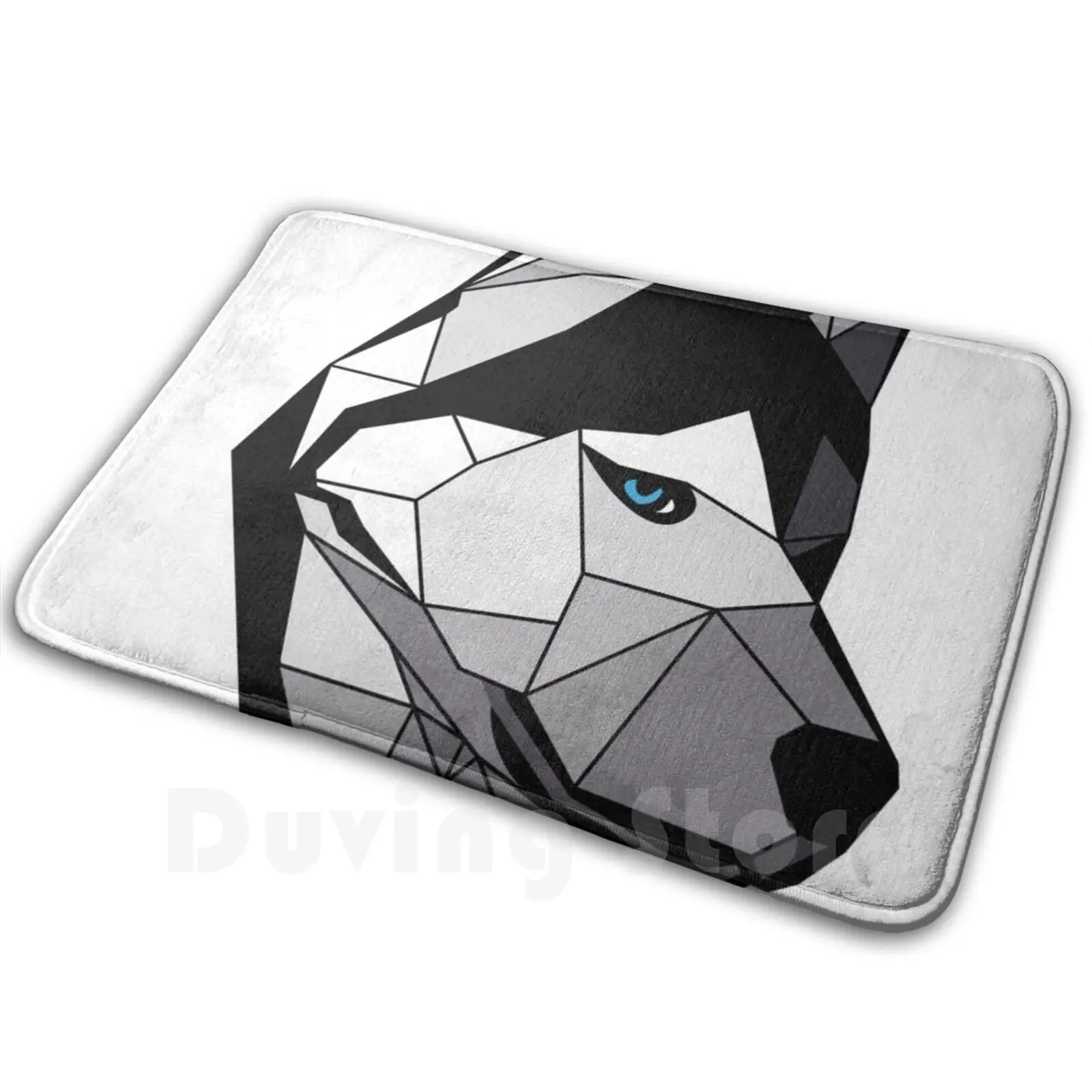 Классный коврик для собак Нескользящие напольные коврики спальни Хаски собака