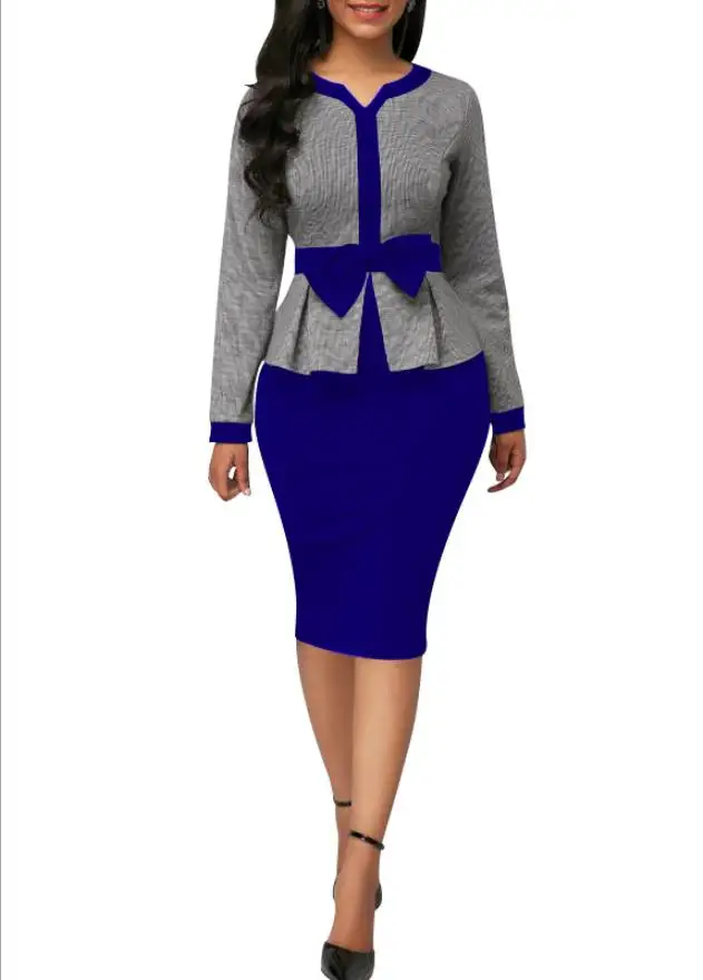 Африканская одежда комплект из двух предметов для женщин офисные женские пальто