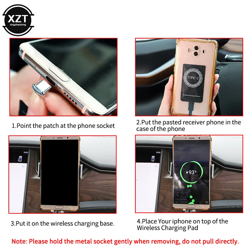 Автомобильное беспроводное зарядное устройство Qi для iPhone XS Max X XR 8, быстрая зарядка, автомобильный держатель для телефона samsung Note 9 S9 S8 type-C
