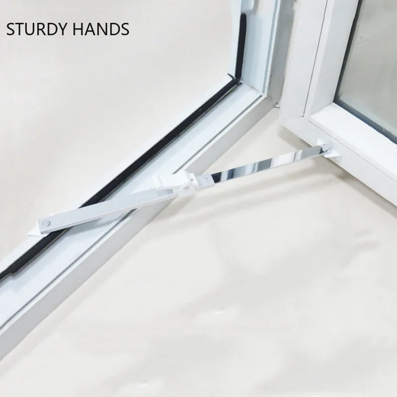 Window Retractable Wind Support Color Steel Brace Limiter Angle Controller Safety Fixed Sliding Door Accessories | Строительство и