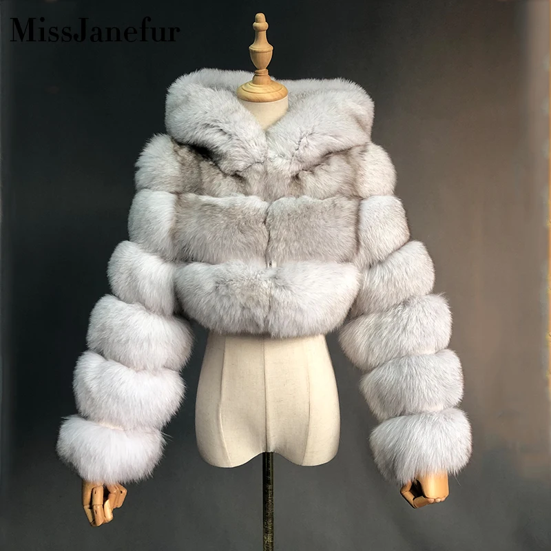 Шуба женская зимняя теплая плюшевая из натурального меха | Женская одежда