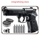 Национальный стандарт продукции ствол пневматическая винтовка с прицелом, 1200Fps, настоящий деревянный сток, 200 бесплатно гранул стены оловянный знак