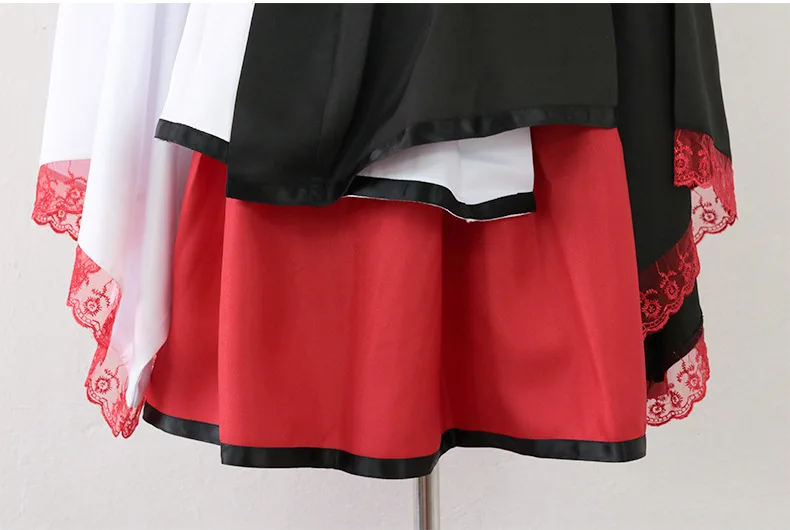 

Anime Danganronpa Monokuma Cosplay Costumes Dangan Ronpa Japanese School Kimono Pinafores Dresses Women Halloween Party Costume