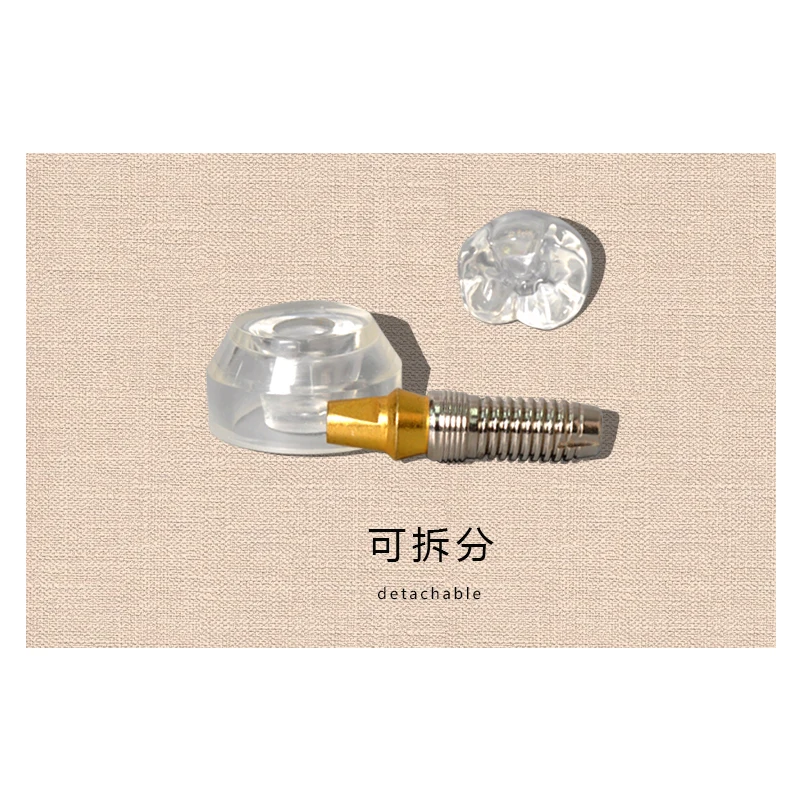 Модель зубного кристаллического импланта съемный имплантат модель M2020/модель