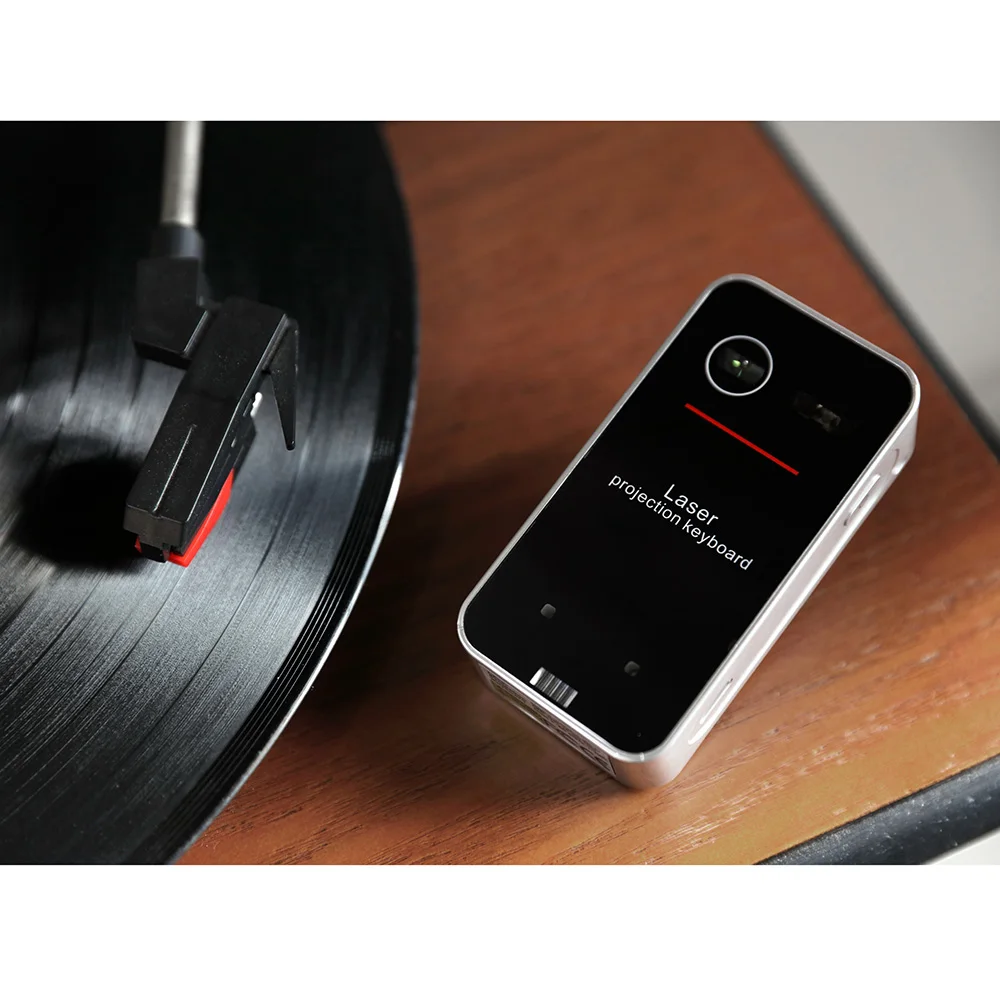 Мини Портативная Виртуальная сенсорная клавиатура и мышь BT проекция QWERTY для смартфонов/ПК/планшетов