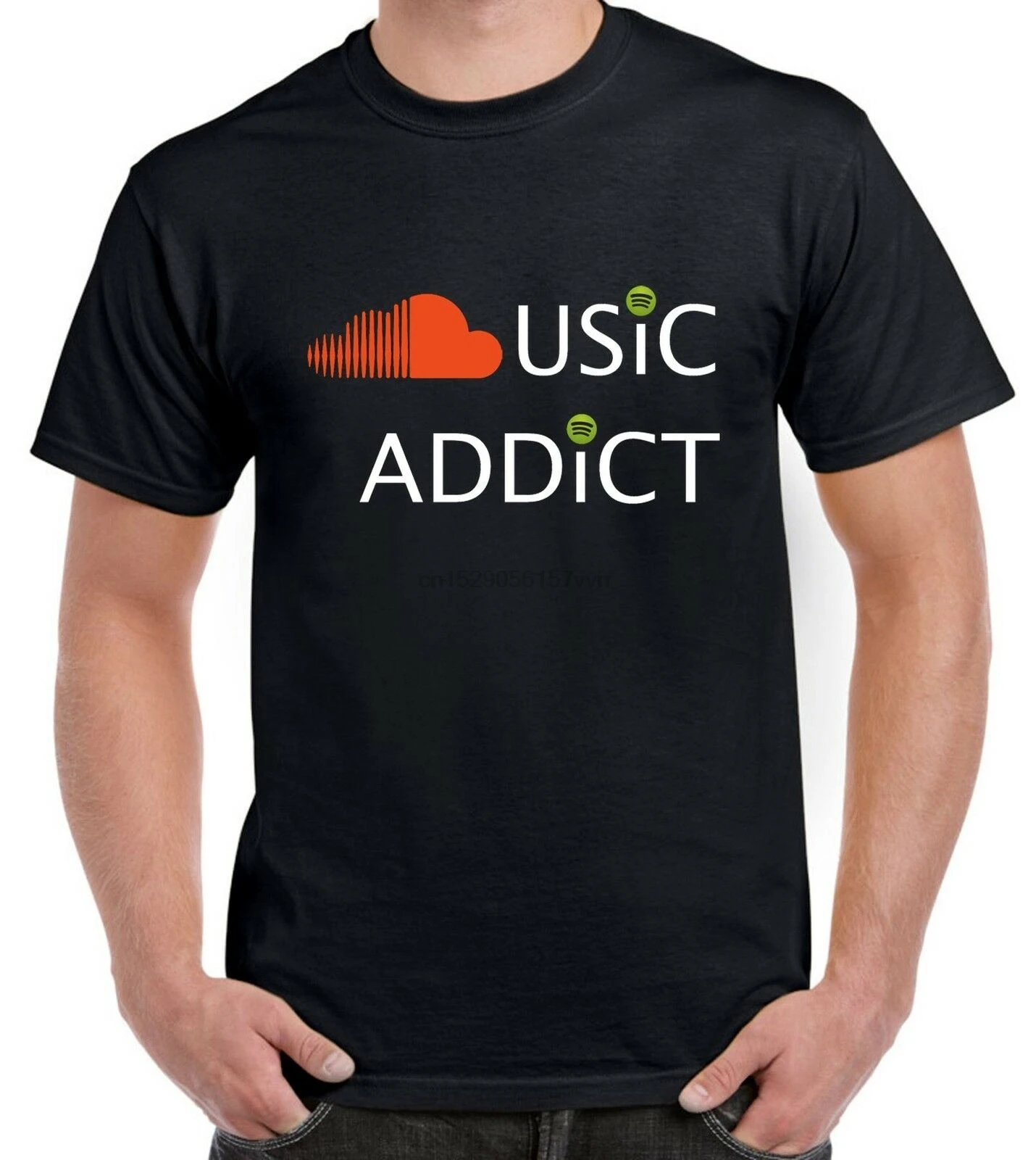 Music Addict Мужская футболка (2) |