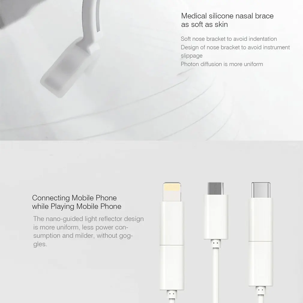 Инструмент для ухода за кожей маска метровая Led Приспособления Красоты Фотон