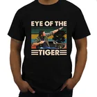 Мужская хлопковая футболка для девочек; Летняя брендовая футболка Дин Винчестер сверхъестественное глаз тигра в винтажном стиле, в стиле ретро модные унисекс футболку