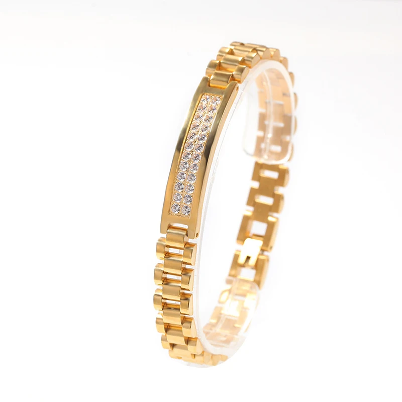 Браслет из нержавеющей стали для мужчин Ювелирное Украшение с цепочкой звеньев