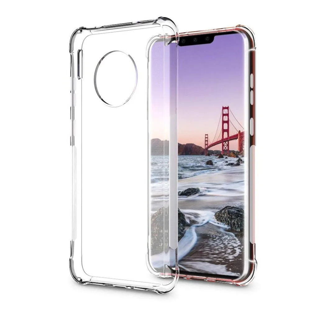Амортизирующий чехол из ТПУ с четырьмя углами для huawei mate 30 6 62 дюймов