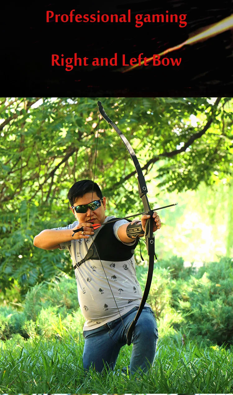 

Hot 30lbs/40lbs Taken Down Recurve Bow for Archery Bow Shooting Hunting Game Outdoor Sports Right Hand&left Hand Bow Can Choose