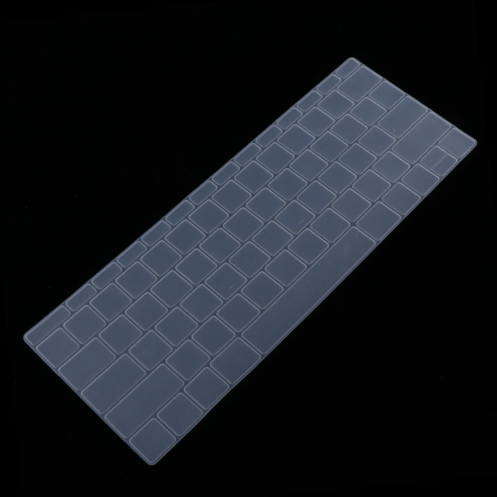 Ультратонкий силиконовый чехол для MacBook Pro Touch Bar A1708 Клавиатура ноутбука