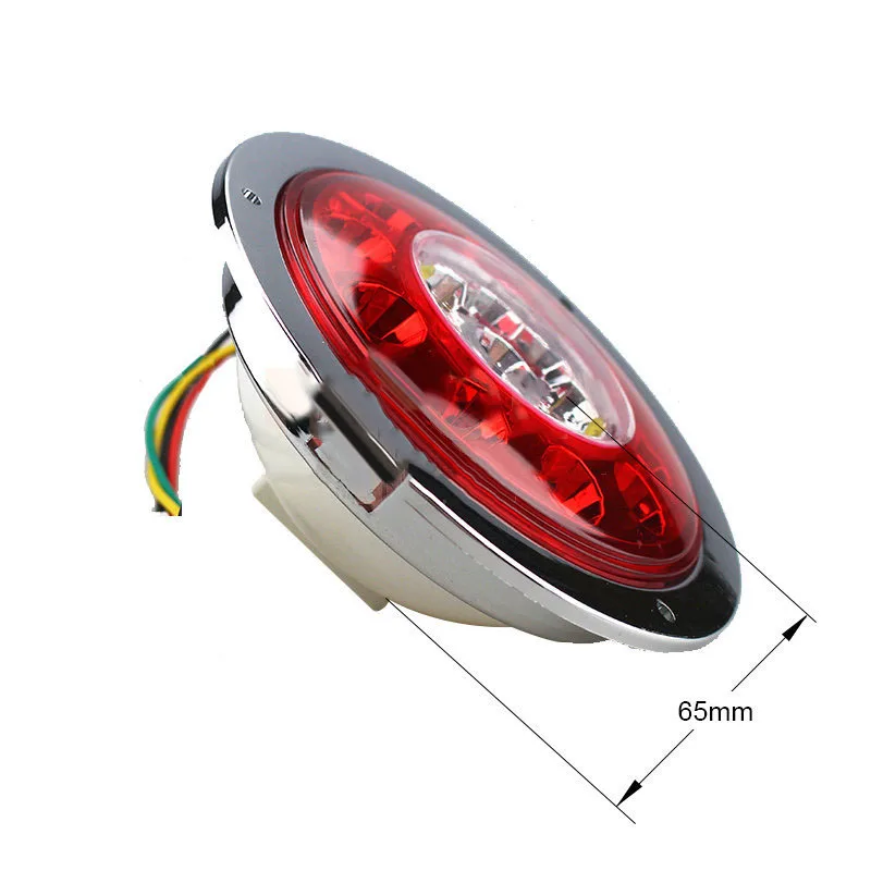 19 светодиодный стоп сигнал для грузовика прицепа красный/желтый 2 шт.|Система