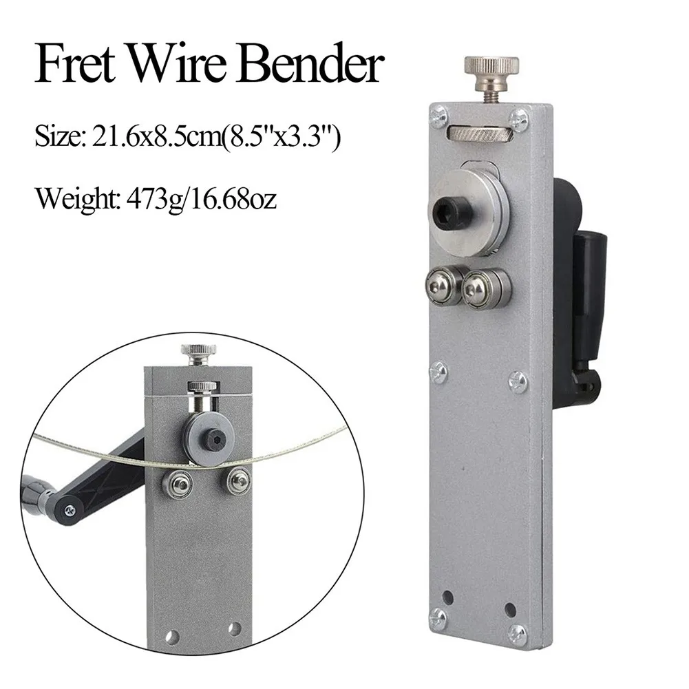 

Guitar Fret Radian Adjuster Wire Bender With Adjustable Thumbwheel Bending Straighten Fretwire Basses Builder Luthier Supply