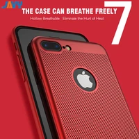 javy breathing phone case for iphone 12 x xr xs 11 pro max mini air vent grid hole cover for iphone 8 7 6 6s plus 5 5s se
