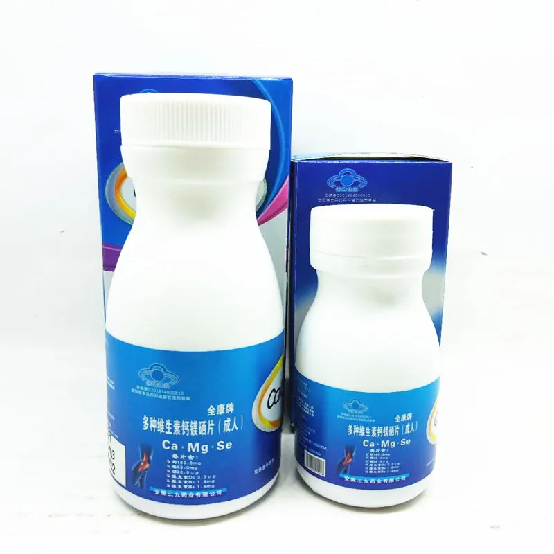 Quankang Brand Мультивитаминный кальций магниевый селен Таблетки 9 фармацевтический