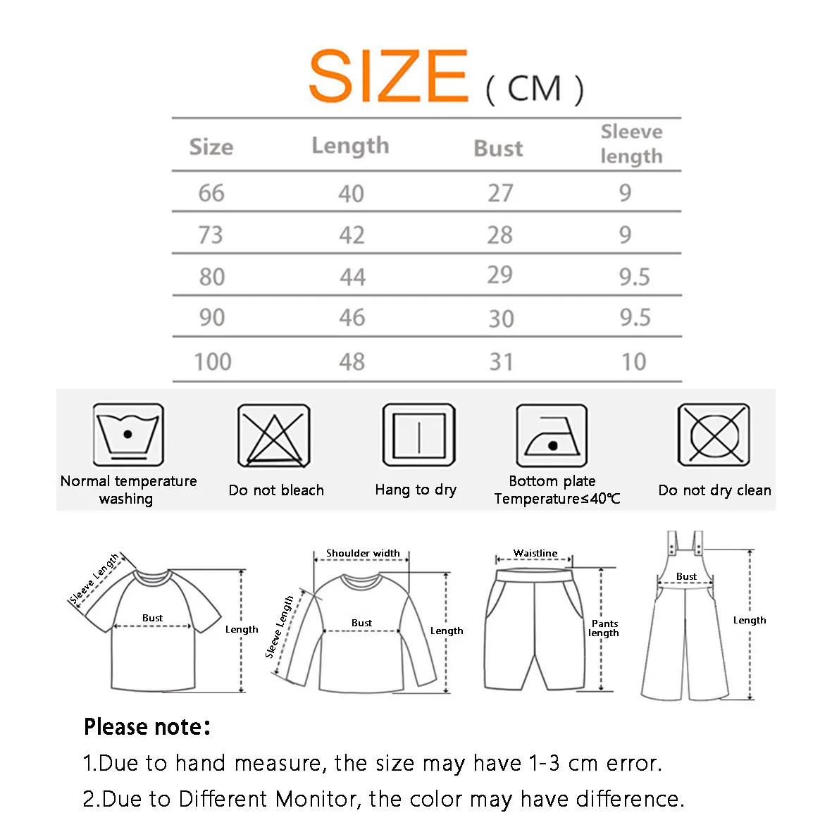 Одежда для новорожденных Комплект маленьких девочек футболка с короткими