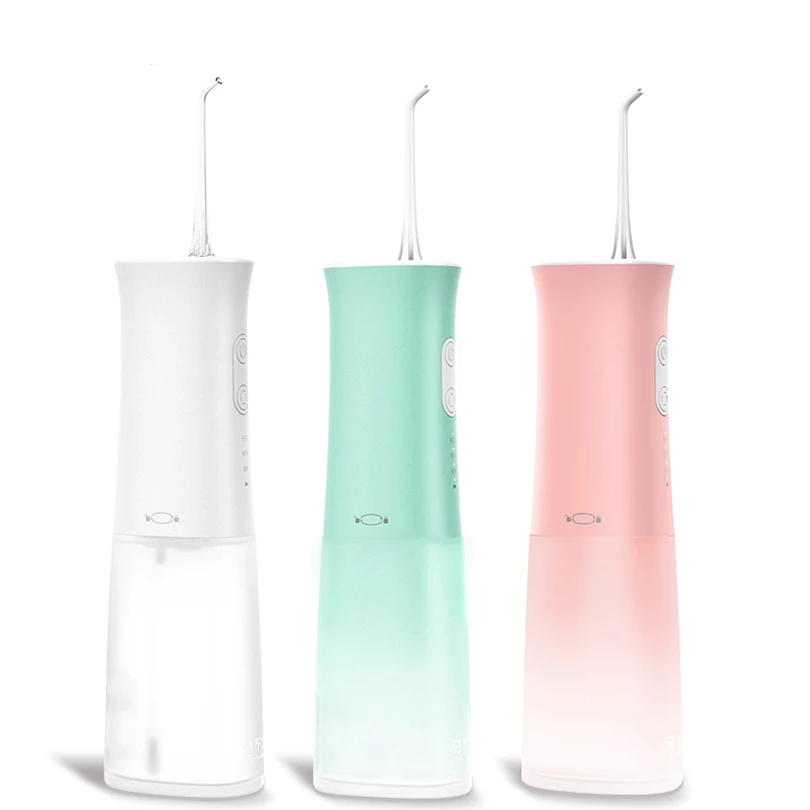 

Water Flosser Dental Oral Irrigator USB Rechargeable Dental Teeth Cleaner Dental Irrigator Bucal Tooth Cleaner Waterproof 4 Tips