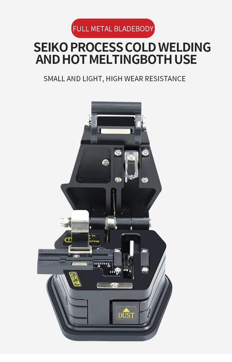 New Fiber cleaver Two Color SKL-6C cable cutting knife FTTH fiber optic knife tools cutter High Precision Fiber Cleavers 16 surf