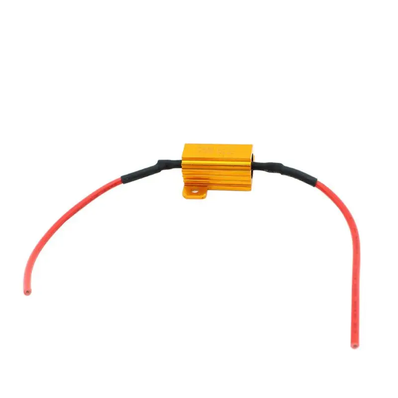 

4pcsLED Car Light Resistance 25W 6/8/10/25 Load Resistors for Turn Signal Lamp