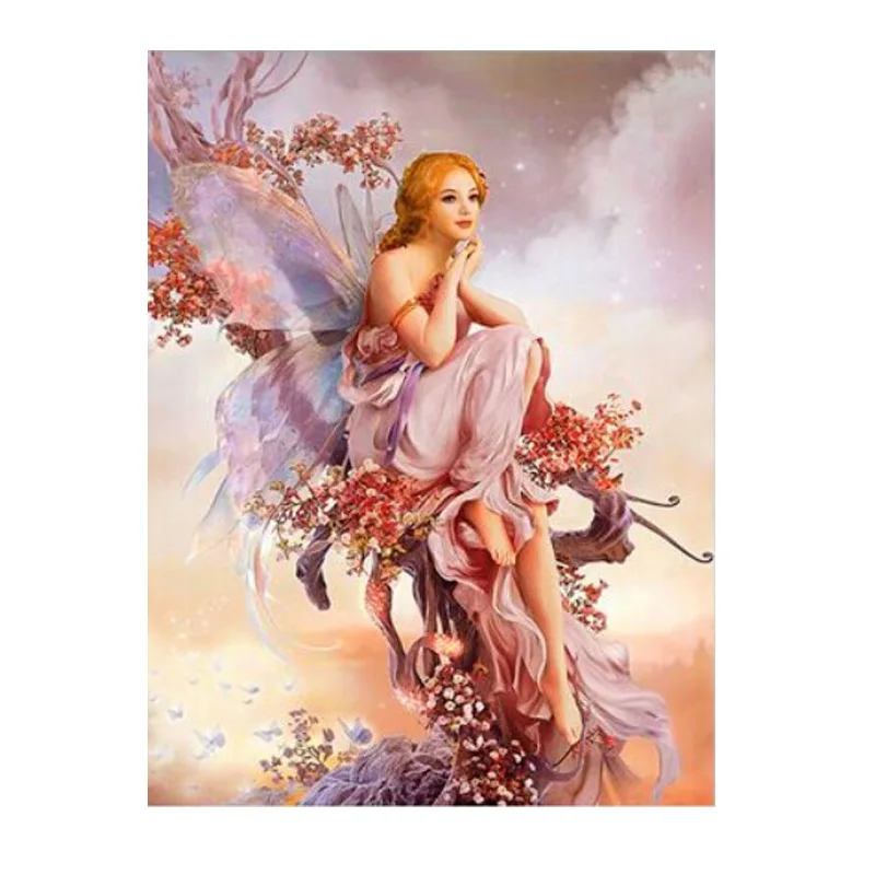 5D Diy алмазная живопись вышивка крестиком красивая девушка 3D Алмазная Круглая