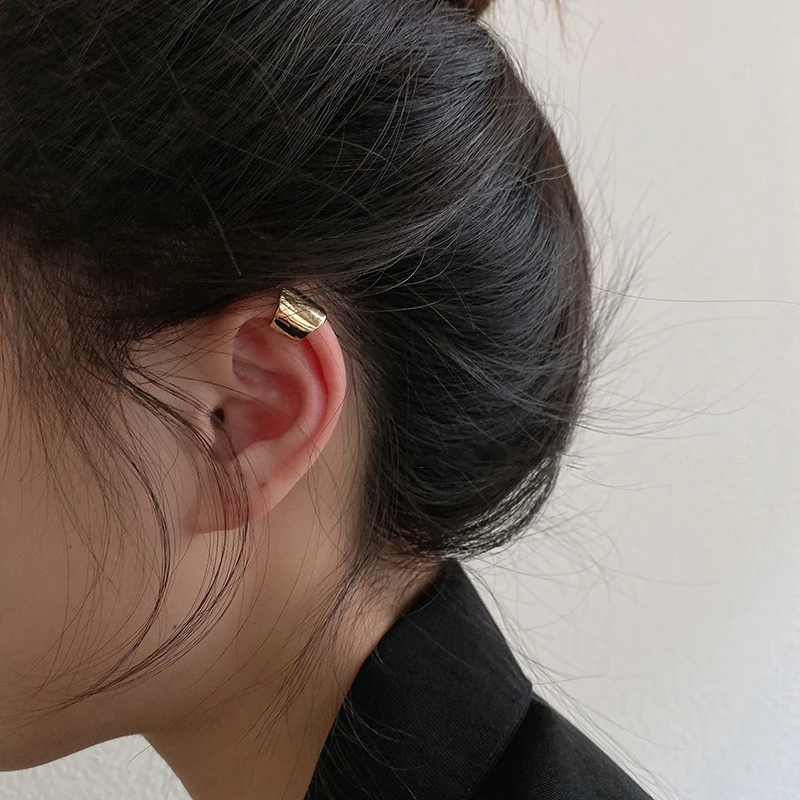 MENGJIQIAO оптовая продажа простой не пирсинг для ушей Micro Pave Цирконий милый клип