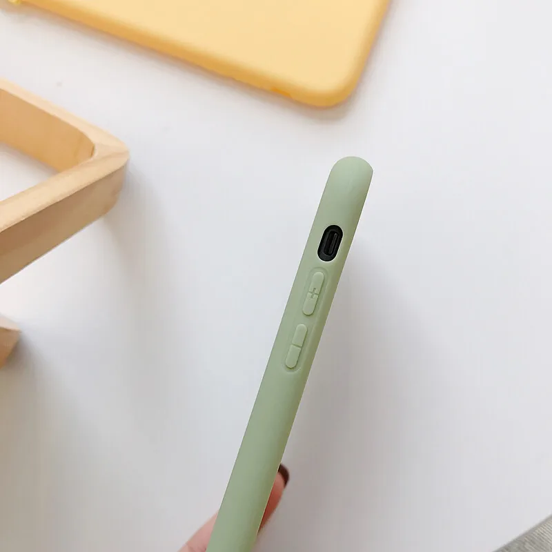 Ручной ремешок чехол для женщин iphone 11 11Pro Max XS X XR конфетный цвет желеобразный 6 6S 7 8