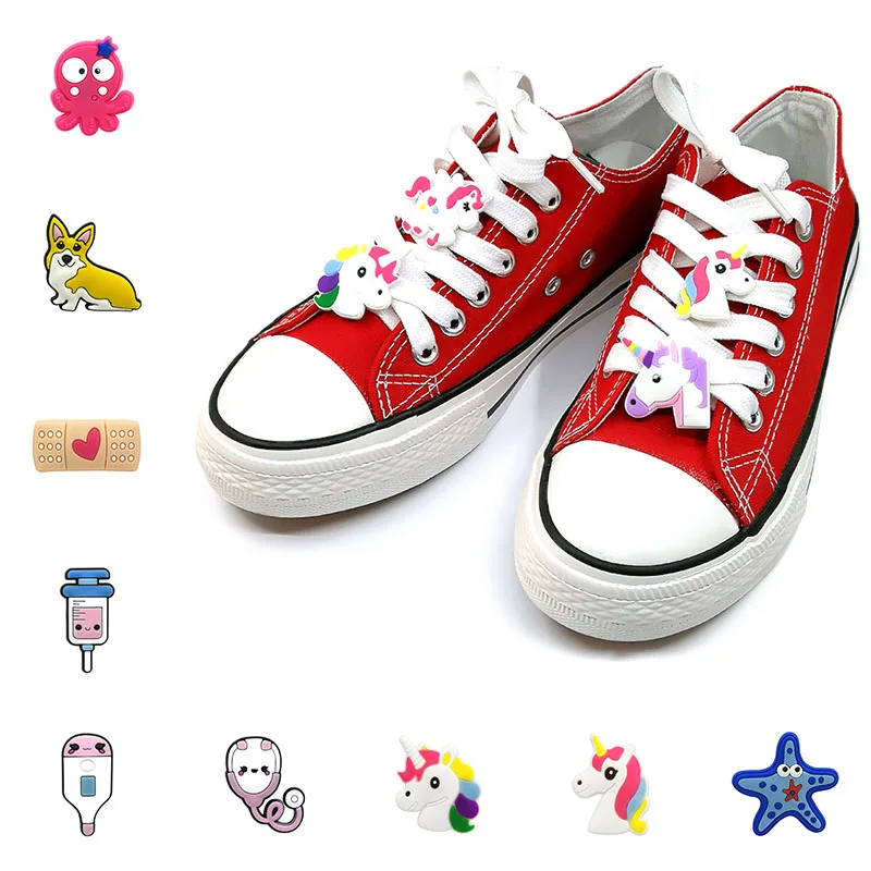 1 шт. животные Собаки Единорог лягушка медицинские таблетки ПВХ шнурки талисманы