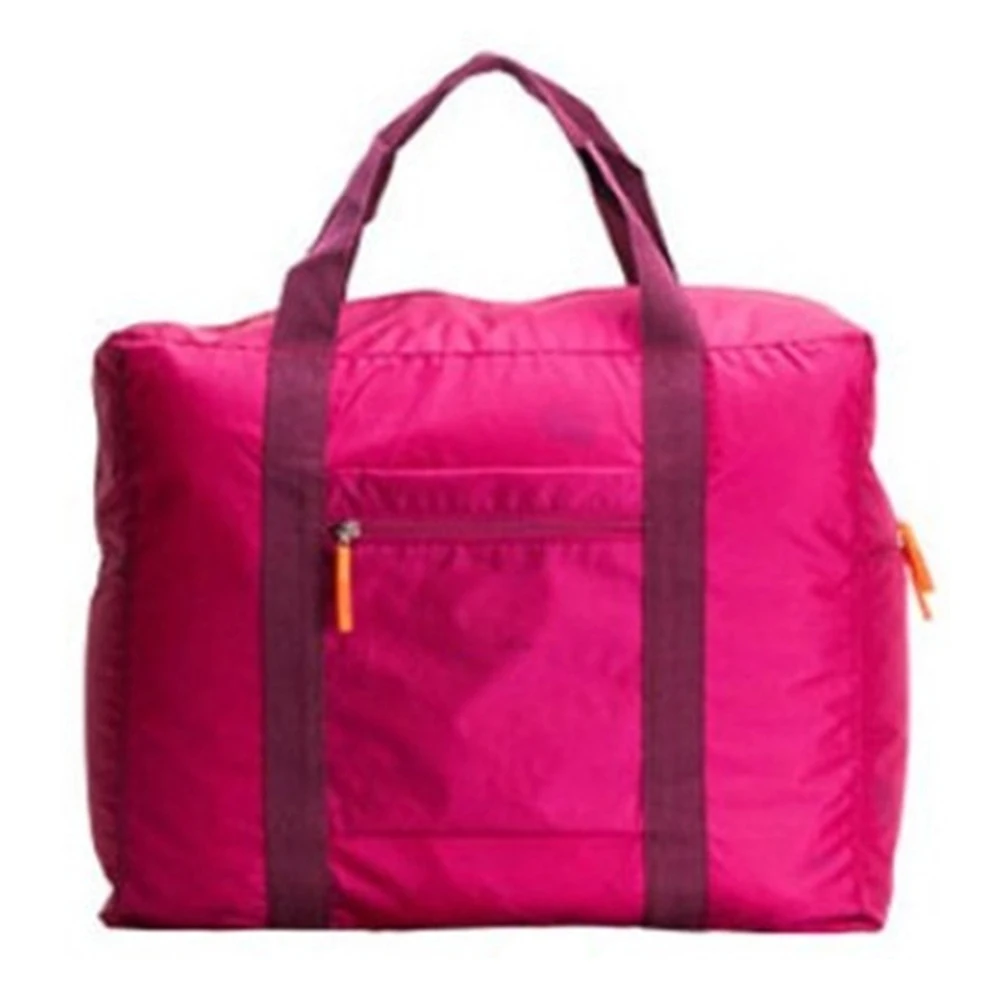 

Storage Portable Fitness Collapsible Nylon Large Capacity With Handle Accessories Waterproof Fashion Travel Bag