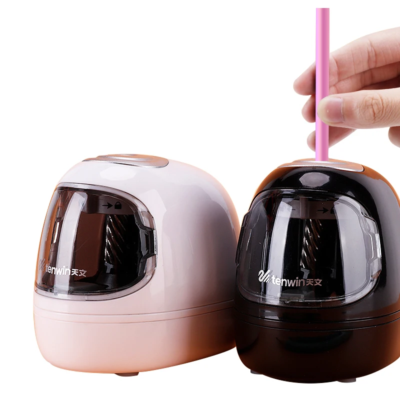 Десять-WIN электрическая точилка для карандашей Сменное лезвие вставной/батарея