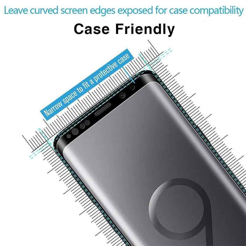tempered glass for samsung note 9 8 s9 s8 plus s7 s6 edge protective glas screen protector on galaxy not 8s 9s 7s s 9 8 7 6 film free global shipping