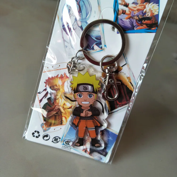 Новинка 2020 акриловый брелок для ключей с аниме Наруто подвеска Какаси прозрачный