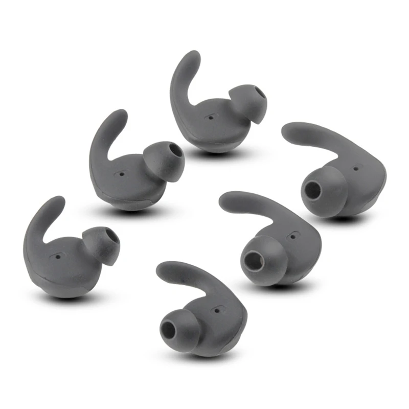 

6Pcs Earbuds Cover In-Ear Tips Soft Silicone Skin for Hua-wei xSport/Honor AM61 Dropship