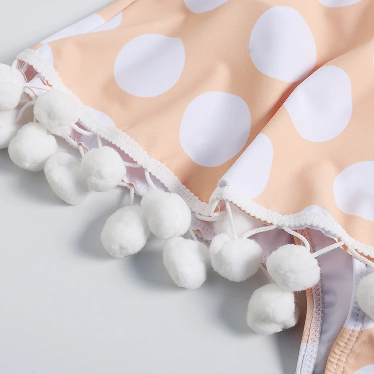 Новинка 2020 сексуальный Монокини в горошек для женщин глубокий v-образный вырез