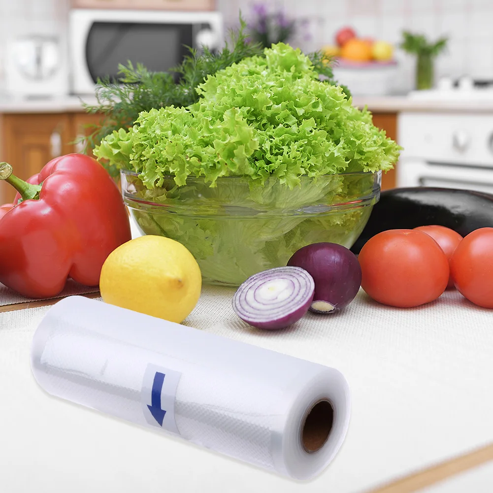 

Vacuum Food Sealer Bags Saver Roll Storage Bag for Kitchen Fresh Keeping