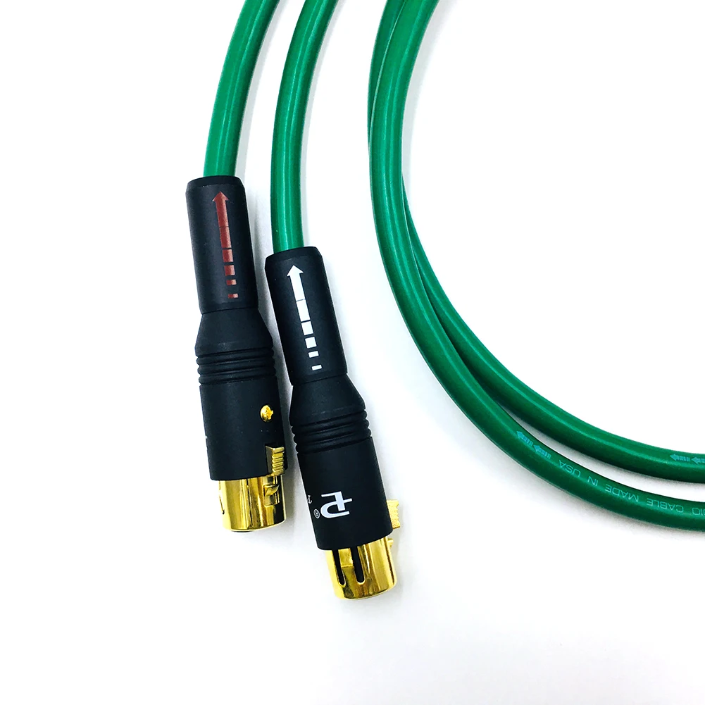 

Pair HI-End Audio Cable, 2 RCA Male to 2 XLR 3 Pin Plug Female Interconnect Wire, 2RCA to 2XLR audio signal cable