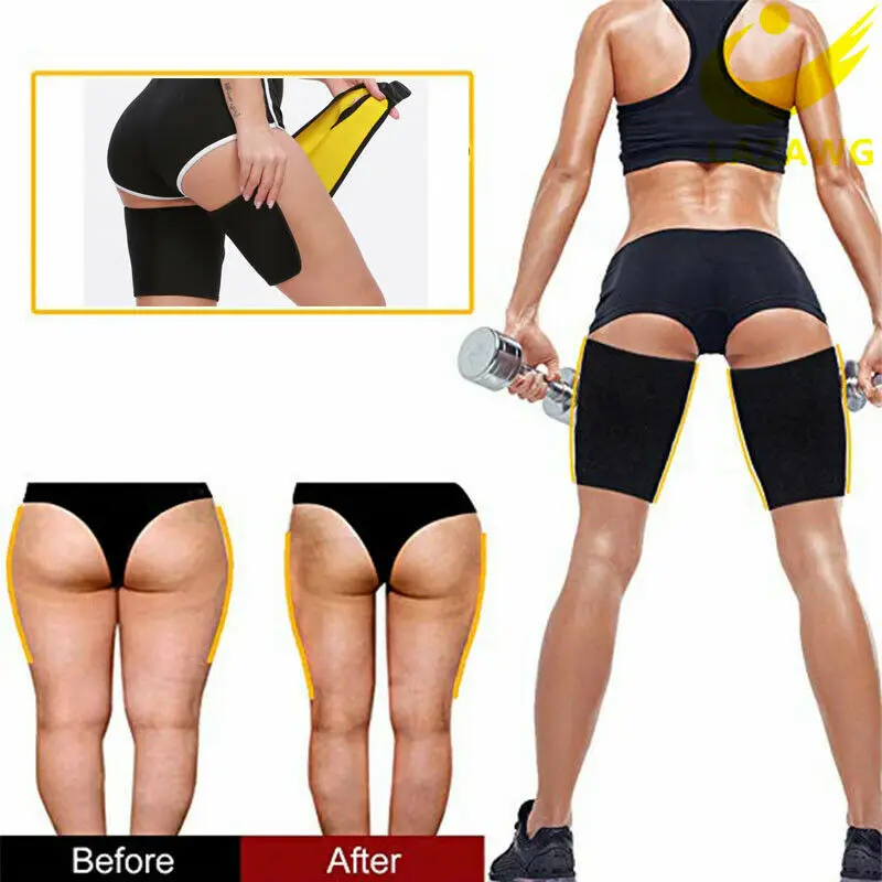 Формочек ног Пояс Пот бедра триммер бандаж стройнее Вес потери тренажерный зал