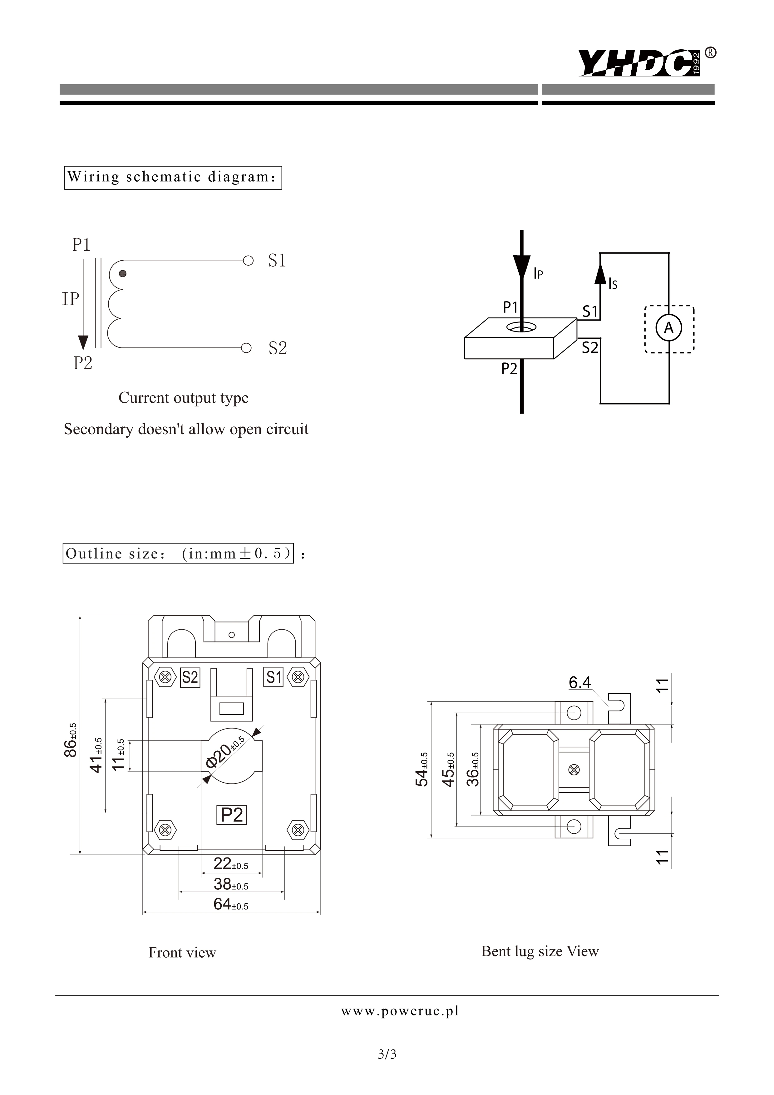 Бесплатная доставка приблизительный размер отверстия 20 мм вход 75A/100A/150A выход 1A